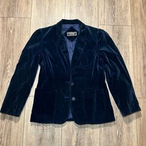 Changing Scene Midnight Velvet Blazer